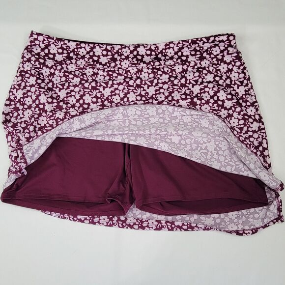 Tranquility by Colorado Clothing pink white floral skort XL - Picture 3 of 9
